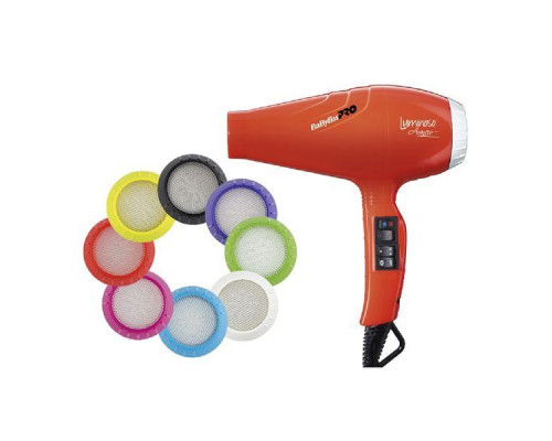 Фен BabylissPro Luminoso Arancio ionic 2100W BAB6350IOE