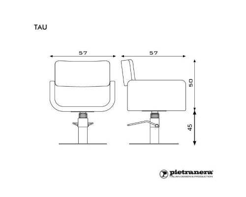 Кресло парикмахерское TAU